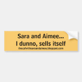 Verschildert zelf sticker (Voorkant)