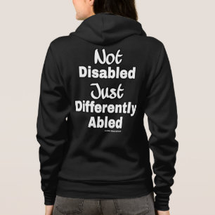 Verschillend geschikt hoodie
