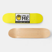 VERSCHILLEND, NIET MINDER gebarentaal bewustzijn Skateboard (Horizontaal)