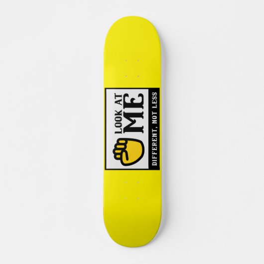 VERSCHILLEND, NIET MINDER gebarentaal bewustzijn Skateboard (Voorkant)