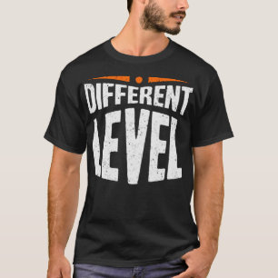 Verschillend niveau t-shirt