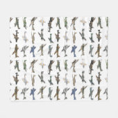 Verschillende Britse WW2-vliegtuigen Fleece Deken (Voorkant (Horizontaal))