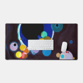 Verschillende cirkels, Wassily Kandinsky Bureaumat (Keyboard & Muis)