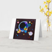 Verschillende cirkels, Wassily Kandinsky Kaart (Gele Bloem)