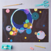 Verschillende cirkels, Wassily Kandinsky Tissuepapier (Craft)