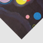 Verschillende cirkels, Wassily Kandinsky Tissuepapier (Detail)