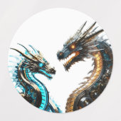 Verschillende Dragon Stickers (Design 2)