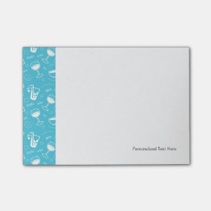 Verschillende drinken post-it® notes