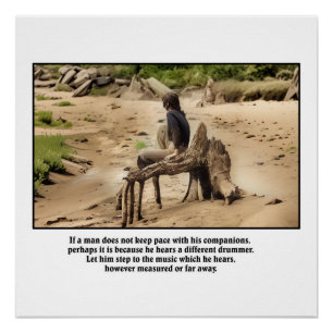 Verschillende Drummer Fotokunst Perfect Poster