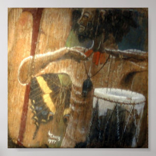 Verschillende drummer poster