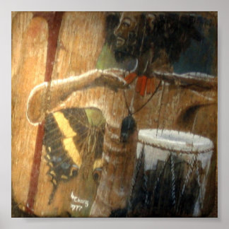 Verschillende drummer poster