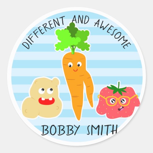 Verschillende en Geweldige stickers (Voorkant)