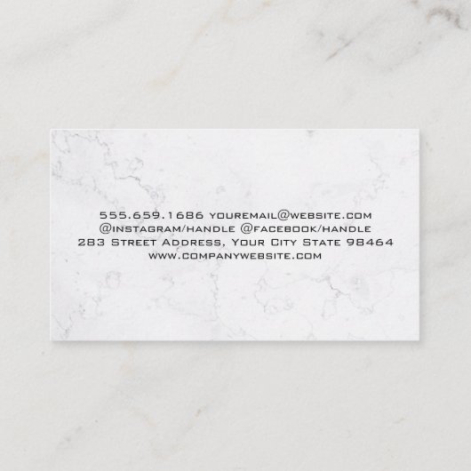 Verschillende honden zitten afsprakenkaartje (Achterkant)