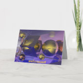 Verschillende kerstkaarten feestdagen kaart (Achterkant)