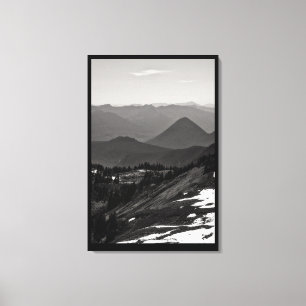 Verschillende landschappen canvas afdruk
