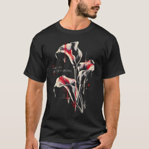 VERSCHILLENDE MENSEN — Calla Lily Alternatieve Blo T-shirt