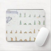 Verschillende posities van het lichaam tijdens het muismat (Met muis)