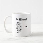 Verschillende spier zijn koffiemok (Links)