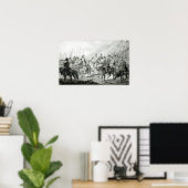 Verschillende stammen van Russische kozakken Poster (Thuiskantoor)