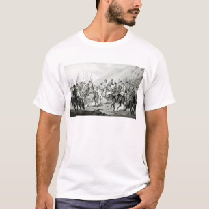 Verschillende stammen van Russische kozakken T-shirt