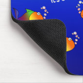 Verschillende vismousepad muismat (Hoek)