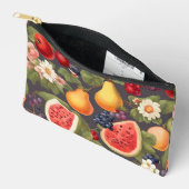 Verschillende vruchten, weelderige bladeren en pra etui (Open)