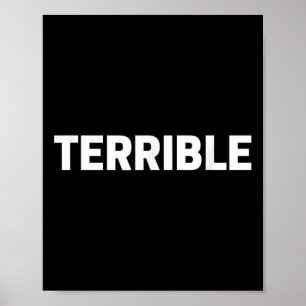 Verschrikkelijk Grappig Sarcasme Woord Zeggen Nieu Poster