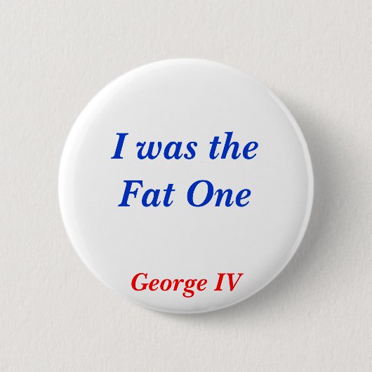 Verschrikkelijk historie — Fat One Ronde Button 5,7 Cm (Voorkant)