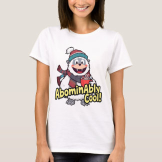 Verschrikkelijk koel Winter Yeti Design T-shirt