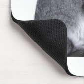 Verschrikkelijk konijn muismat (Hoek)