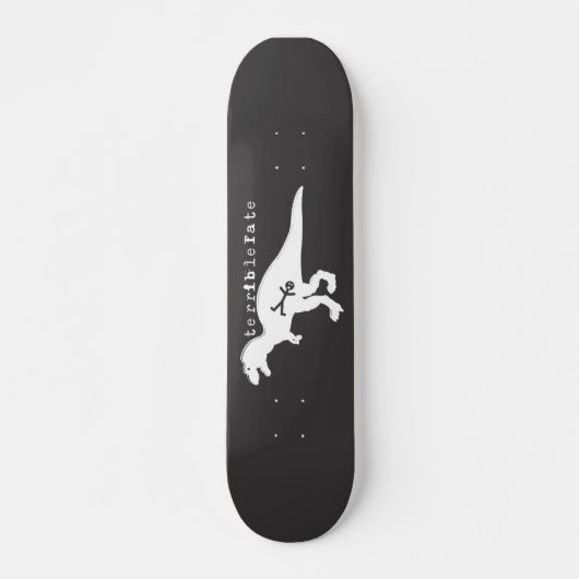 verschrikkelijk lot dino skateboard (Voorkant)