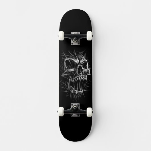 verschrikkelijk skelet skateboard (Voorkant)