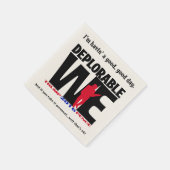 Verschrikkelijke servetten voor het feest! (Hoek)