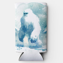 Verschrikkelijke sneeuwman Yeti Winter Art