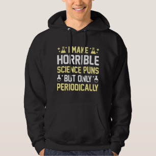 Verschrikkelijke wetenschapspuns hoodie