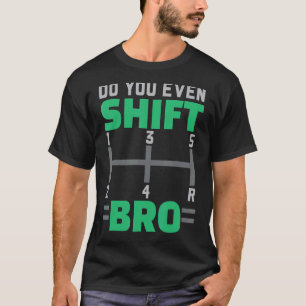 Verschuif je zelfs naar Bo Car Racing Car Racer Ra T-shirt