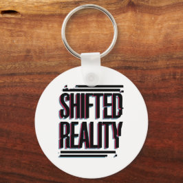 Verschuifde realiteit - Glitch in de tijdlijn Sleutelhanger