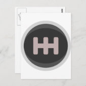 Verschuifknop Racing Gear Briefkaart (Voorkant / Achterkant)