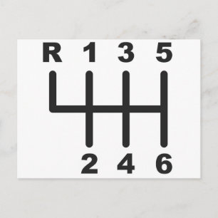 Verschuiving snelheid 6 briefkaart