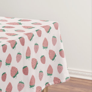Verse aardbeien patroon tafelkleed
