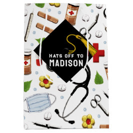 Verse Afstuderen Gemiddelde Gift Bag Medium Cadeauzakje