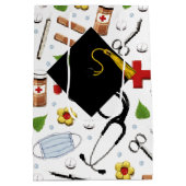 Verse Afstuderen Gemiddelde Gift Bag Medium Cadeauzakje (Achterkant)