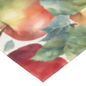 Verse appels aquarel ontwerp tafelkleed (Gekanteld)