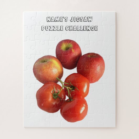 Verse Appels & Tomaten Puzzel (Verticaal)