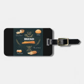 Verse Artisan Brood Bakkerij Loaf Rolls Baguette Bagagelabel (Voorkant horizontaal)