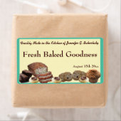 Verse Baked Goods Variety Packaging Versie 2 Etiket (Insitu)