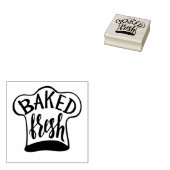 Verse Bakken Rubberstempel (Gestempeld)