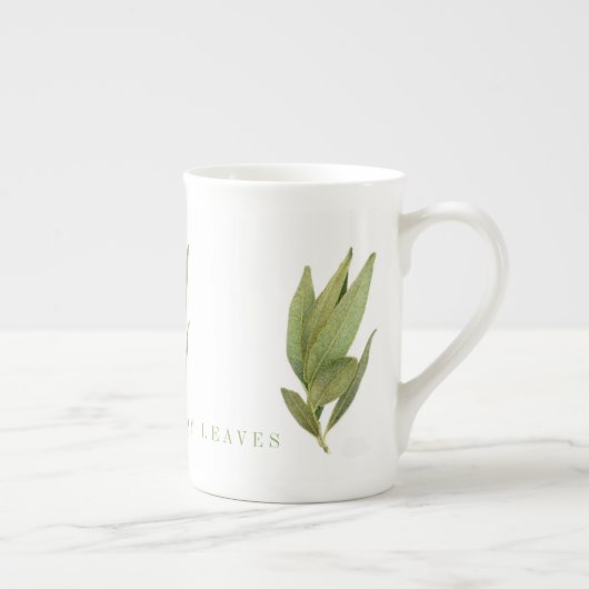 VERSE BAYBLADEREN Bone China Mok (Rechts)