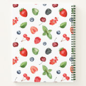 Verse bessen Receptenboek Notitieboek (Achterkant)