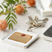 VERSE BIBLIQUE - Hébreux 6:19 - Porte-clés (Côté)